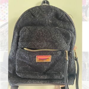 Juicy Couture - Mini backpack - black and brass